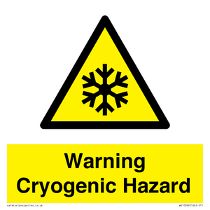 Warning Cryogenic Hazard